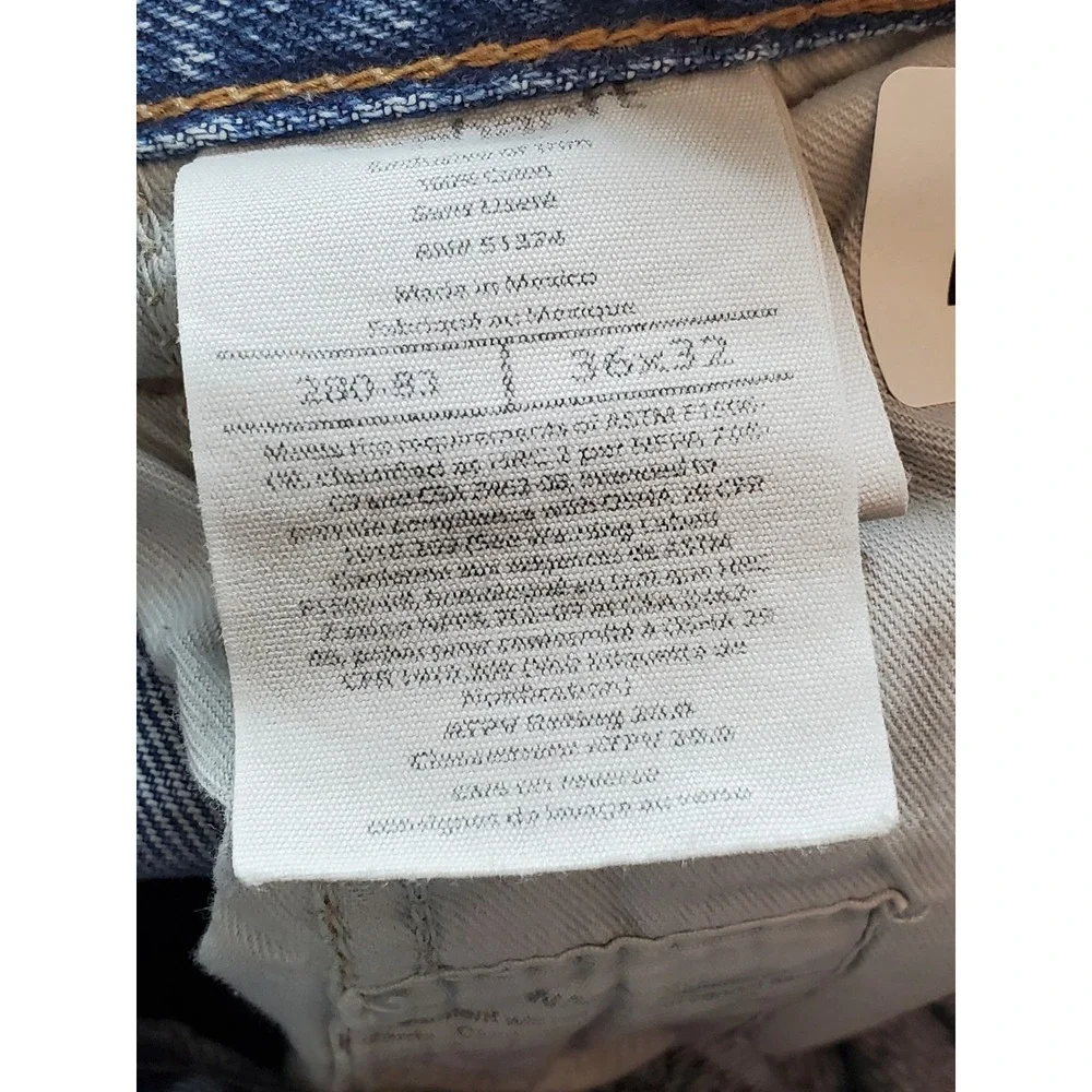 Carhartt FR Men Jeans Blue Denim Workwear 30